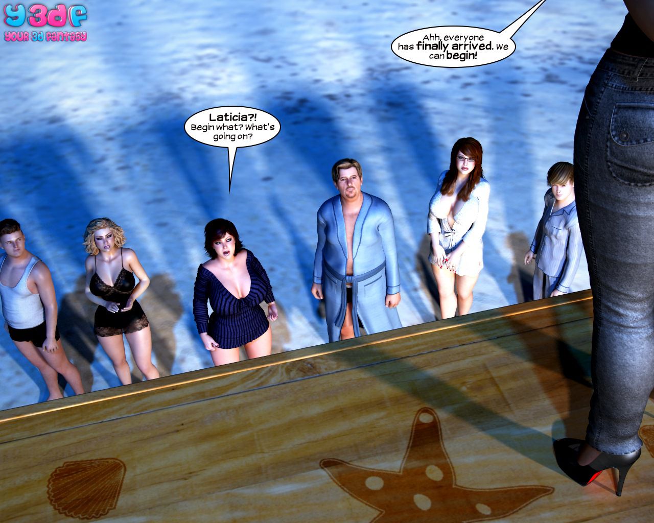 Who Did It? [Y3DF] 3 . Who Did It?  - Chapter 3 [Y3DF] – page 35