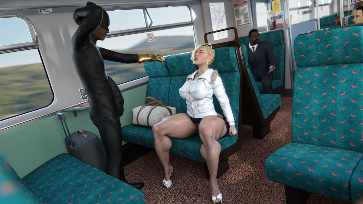 Train – ScarJo [ZZ2Tommy] 1 . Train - ScarJo - Chapter 1 [ZZ2Tommy] – page 6