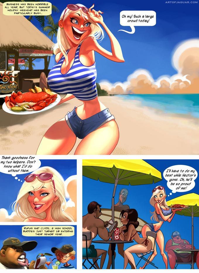 Bangin’ Buddies [PooNnet] 1 . Bangin' Buddies - Summer Job MILF - Chapter 1 [PooNnet] – page 2