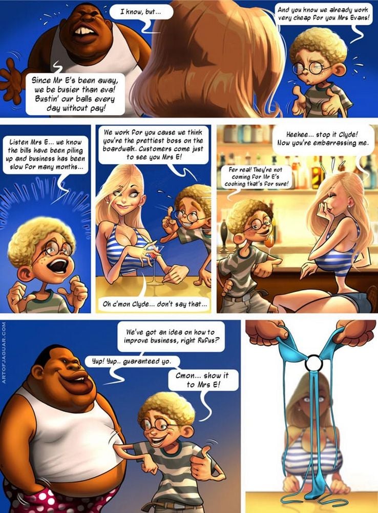 Bangin’ Buddies [PooNnet] 1 . Bangin' Buddies - Summer Job MILF - Chapter 1 [PooNnet] – page 4