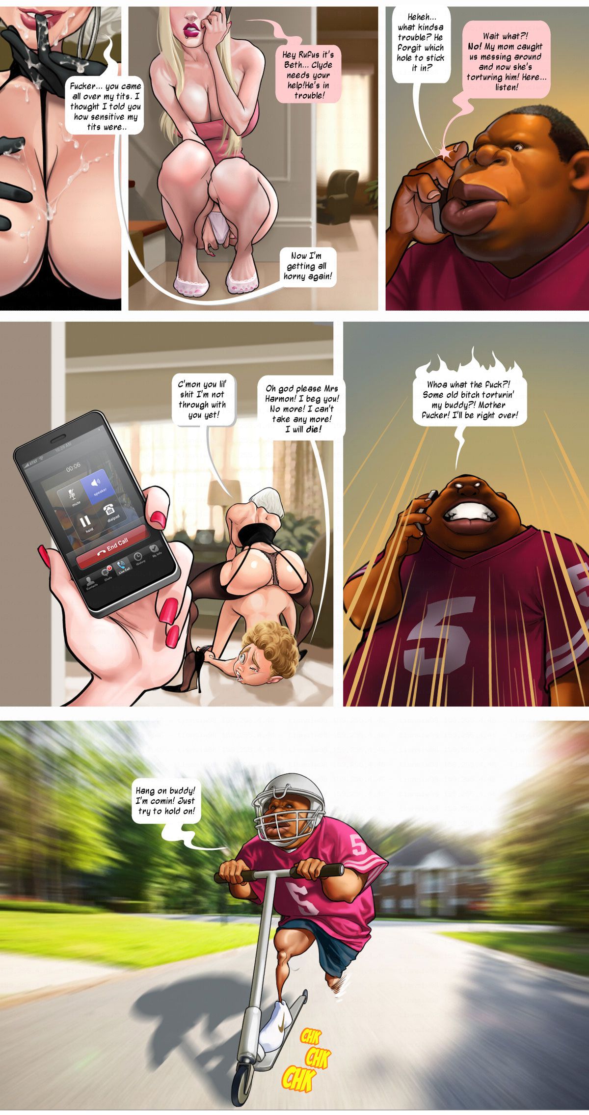 Bangin’ Buddies [PooNnet] 2 . Bangin' Buddies - Bethany And Mrs Harmon - Chapter 2 [PooNnet] – page 16