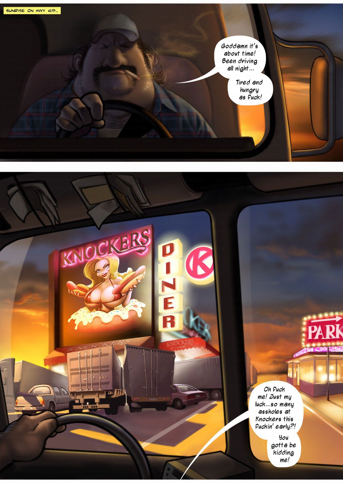 Coochies – 24 Hour Sex Diner [PooNnet] 1 . Coochies - 24 Hour Sex Diner  - Chapter 1 [PooNnet] – page 3