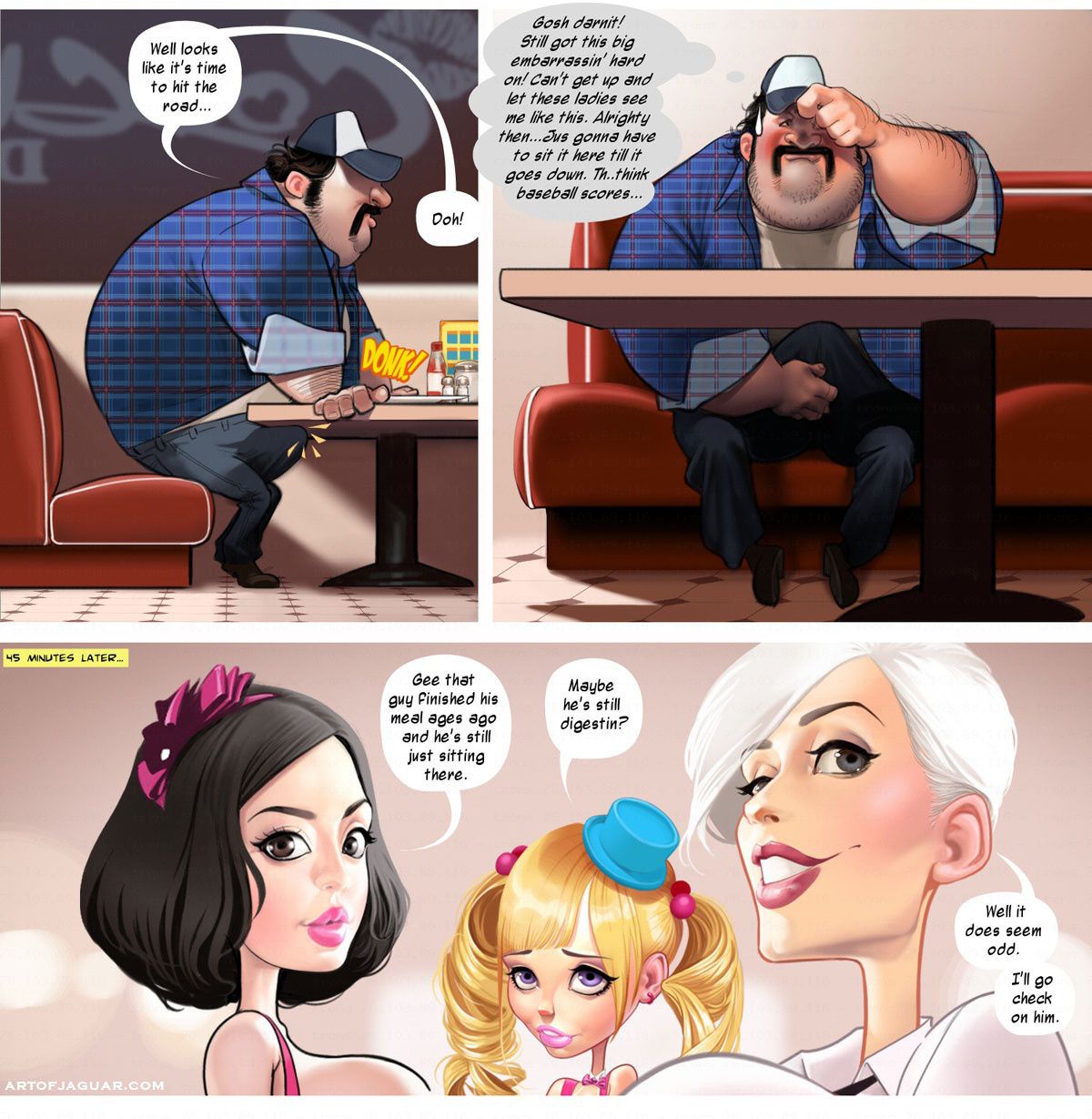 Coochies – 24 Hour Sex Diner [PooNnet] 1 . Coochies - 24 Hour Sex Diner  - Chapter 1 [PooNnet] – page 8