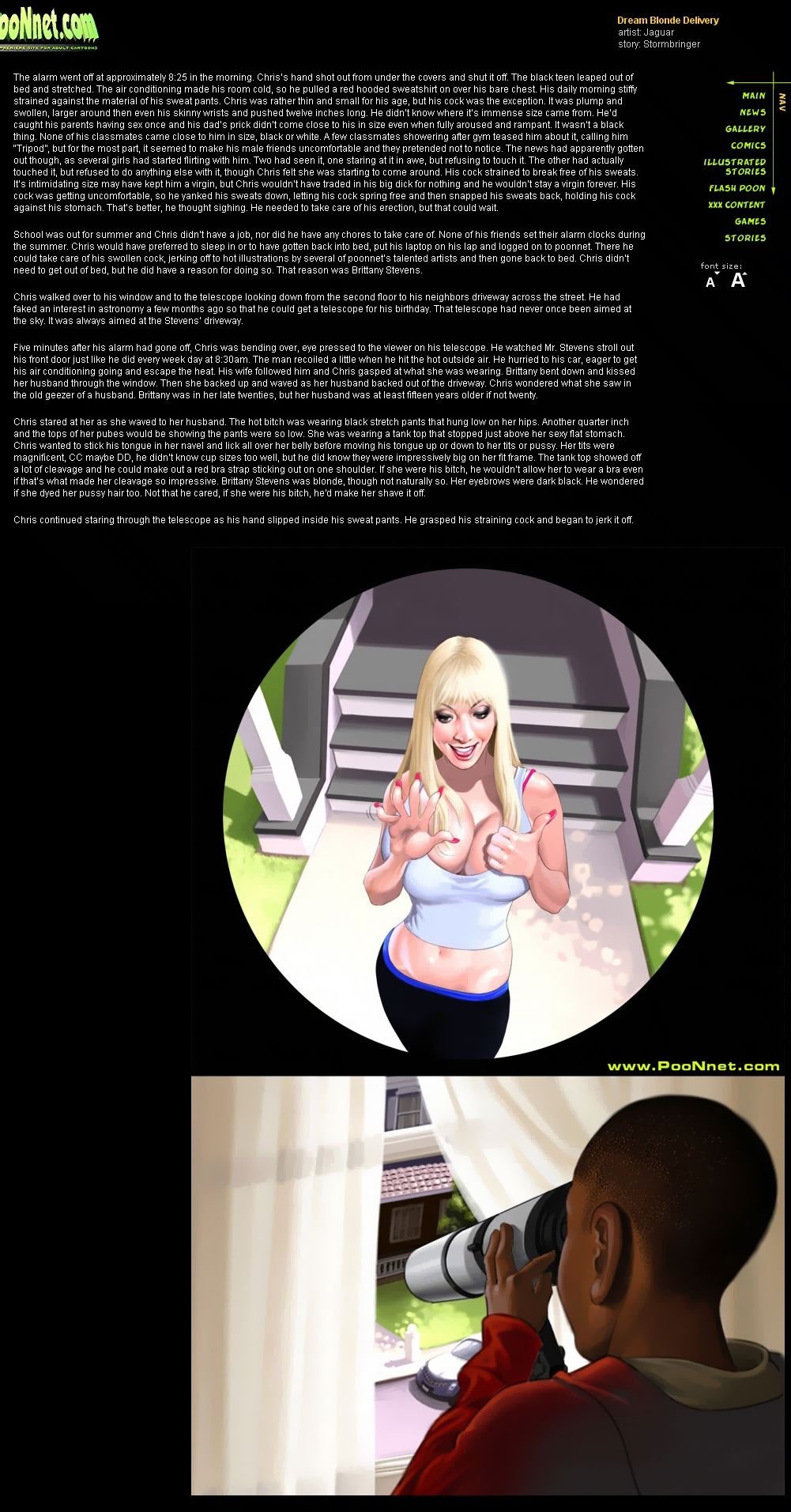 Dream Blonde Delivery [PooNnet] 1 . Dream Blonde Delivery  - Chapter 1 [PooNnet] – page 1