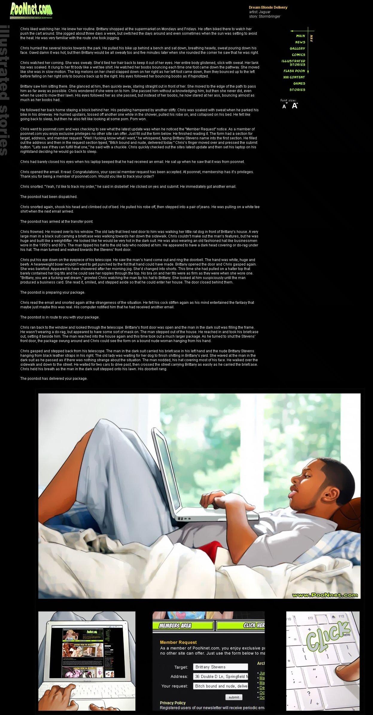 Dream Blonde Delivery [PooNnet] 1 . Dream Blonde Delivery  - Chapter 1 [PooNnet] – page 3