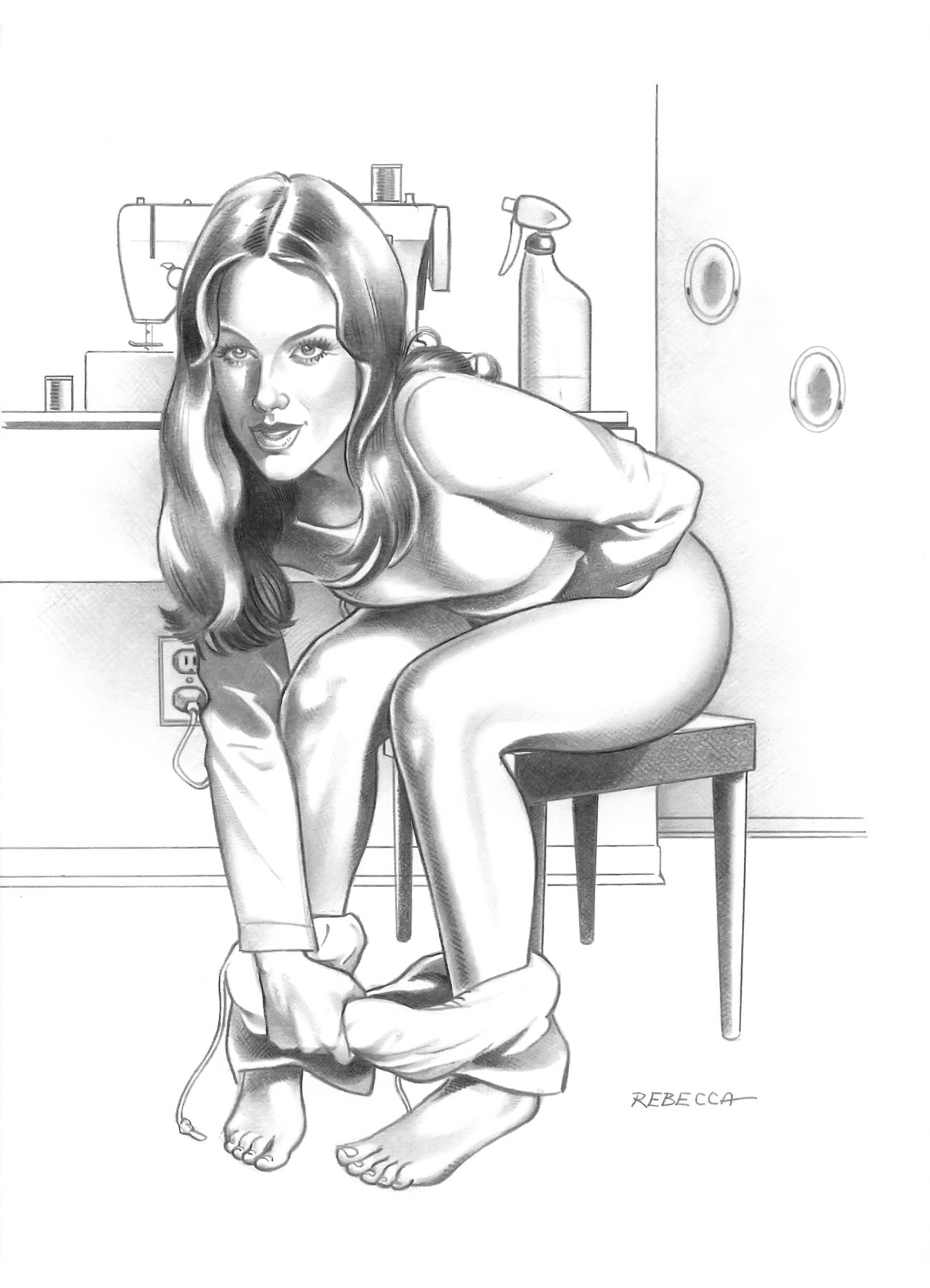Housewives At Play – Galleries [Rebecca] 4 . Housewives At Play - Alone With Me - [Rebecca] – page 33