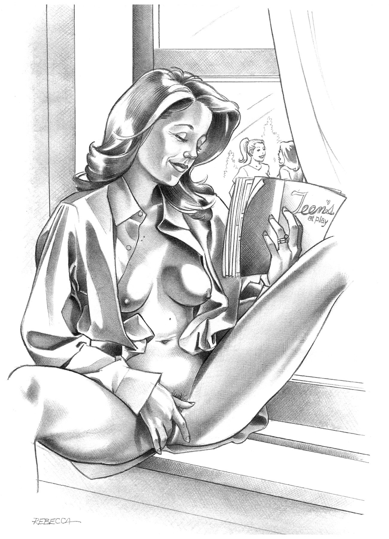 Housewives At Play – Galleries [Rebecca] 7 . Housewives At Play - Love Letters - [Rebecca] – page 37