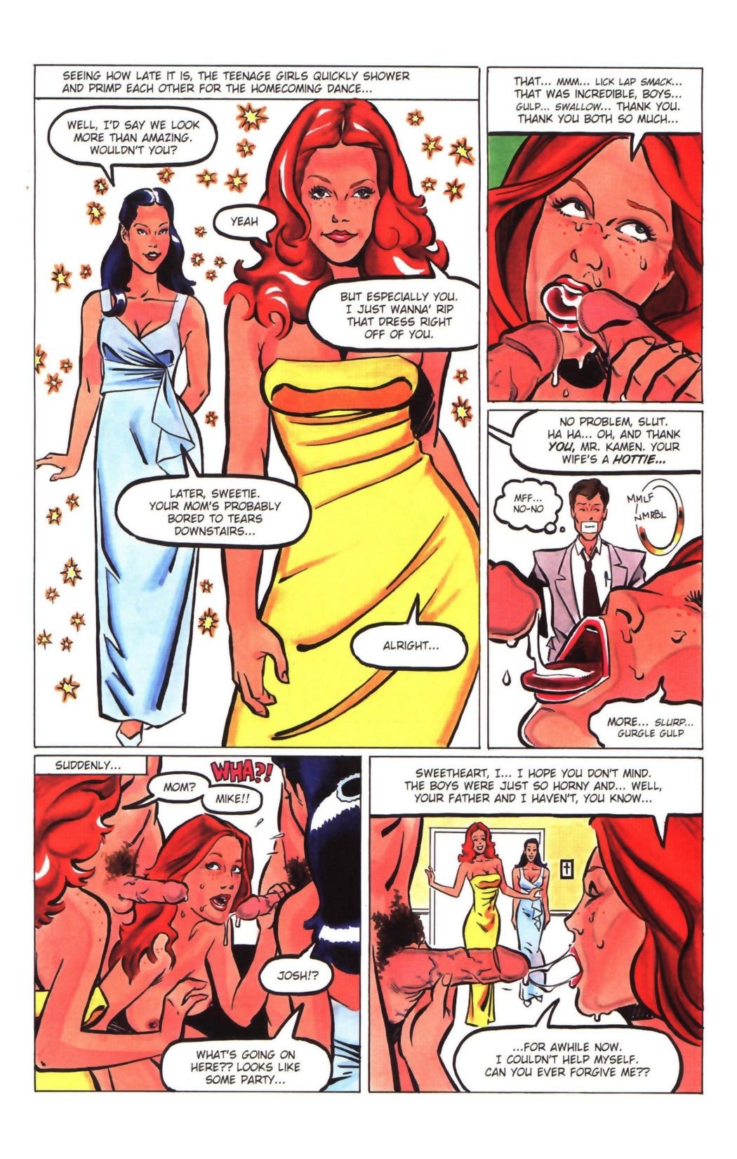 Hot Moms [Rebecca] 3 . Hot Moms - Homecumming - Chapter 3 [Rebecca] – page 4