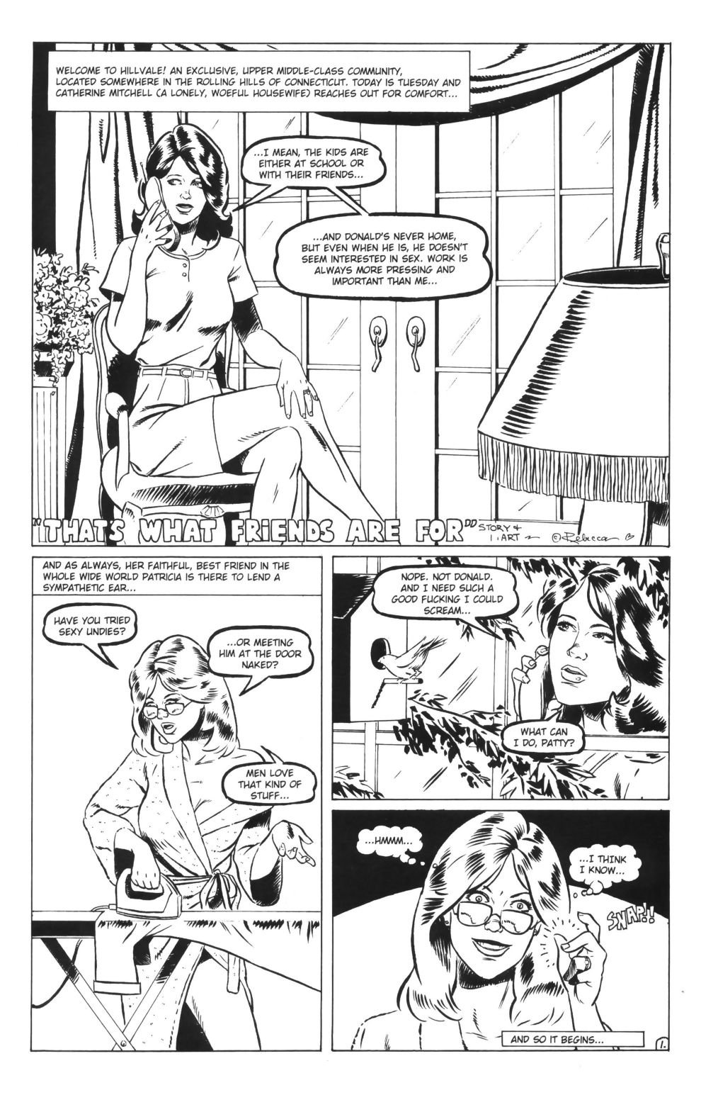 Housewives At Play [Rebecca] 1 . Housewives At Play - That's What Friends Are For - Chapter 1 [Rebecca] – page 3