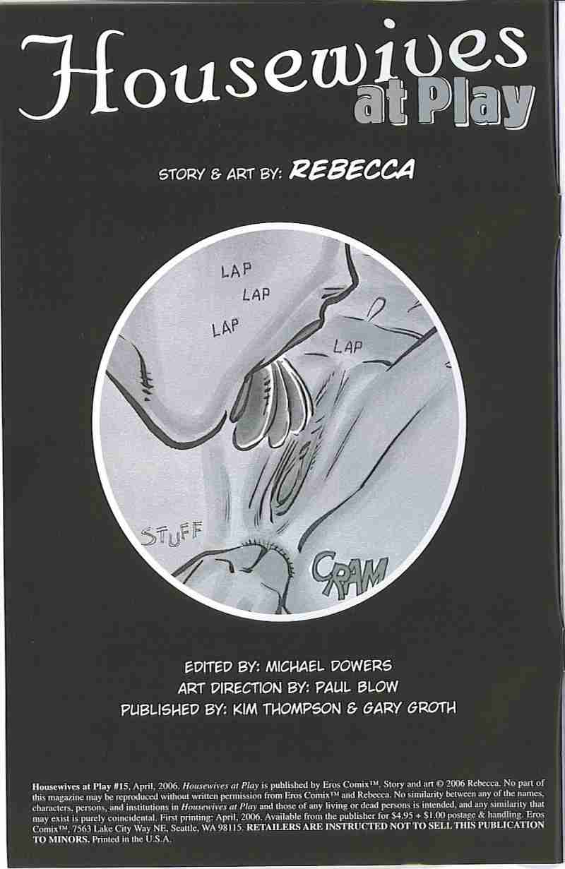 Housewives At Play [Rebecca] 15 . Housewives At Play - Forbidden Lust! - Chapter 15 [Rebecca] – page 2