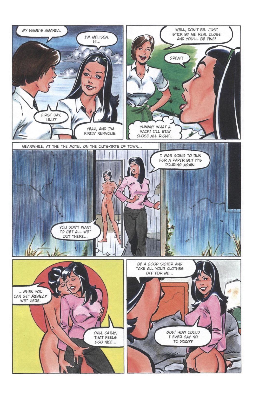 Housewives At Play [Rebecca] 13 . Housewives At Play - Rainy Day Cooze - Chapter 13 [Rebecca] – page 4