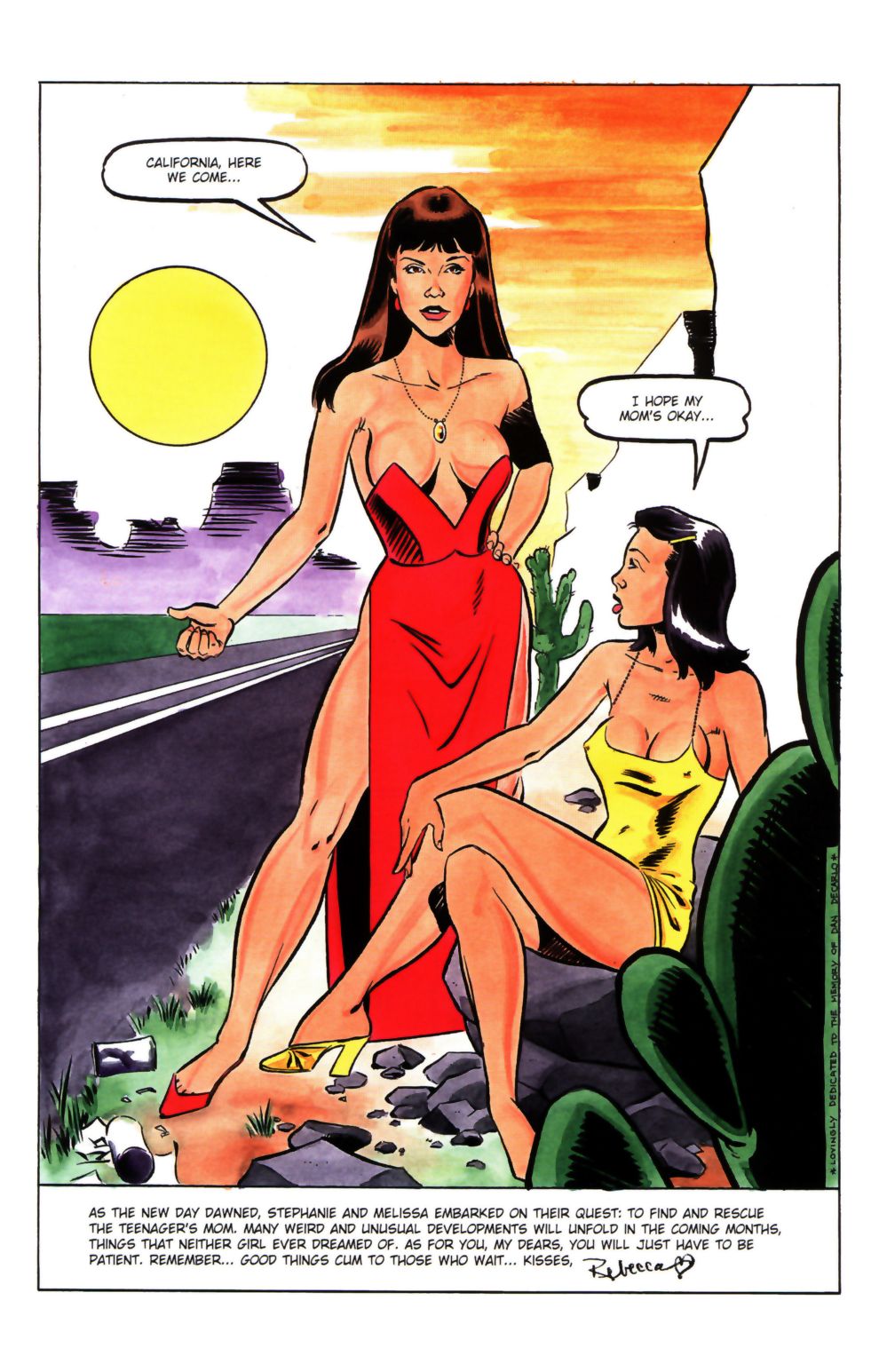 Housewives At Play [Rebecca] 10 . Housewives At Play - In The Hands Of Fate - Chapter 10 [Rebecca] – page 18