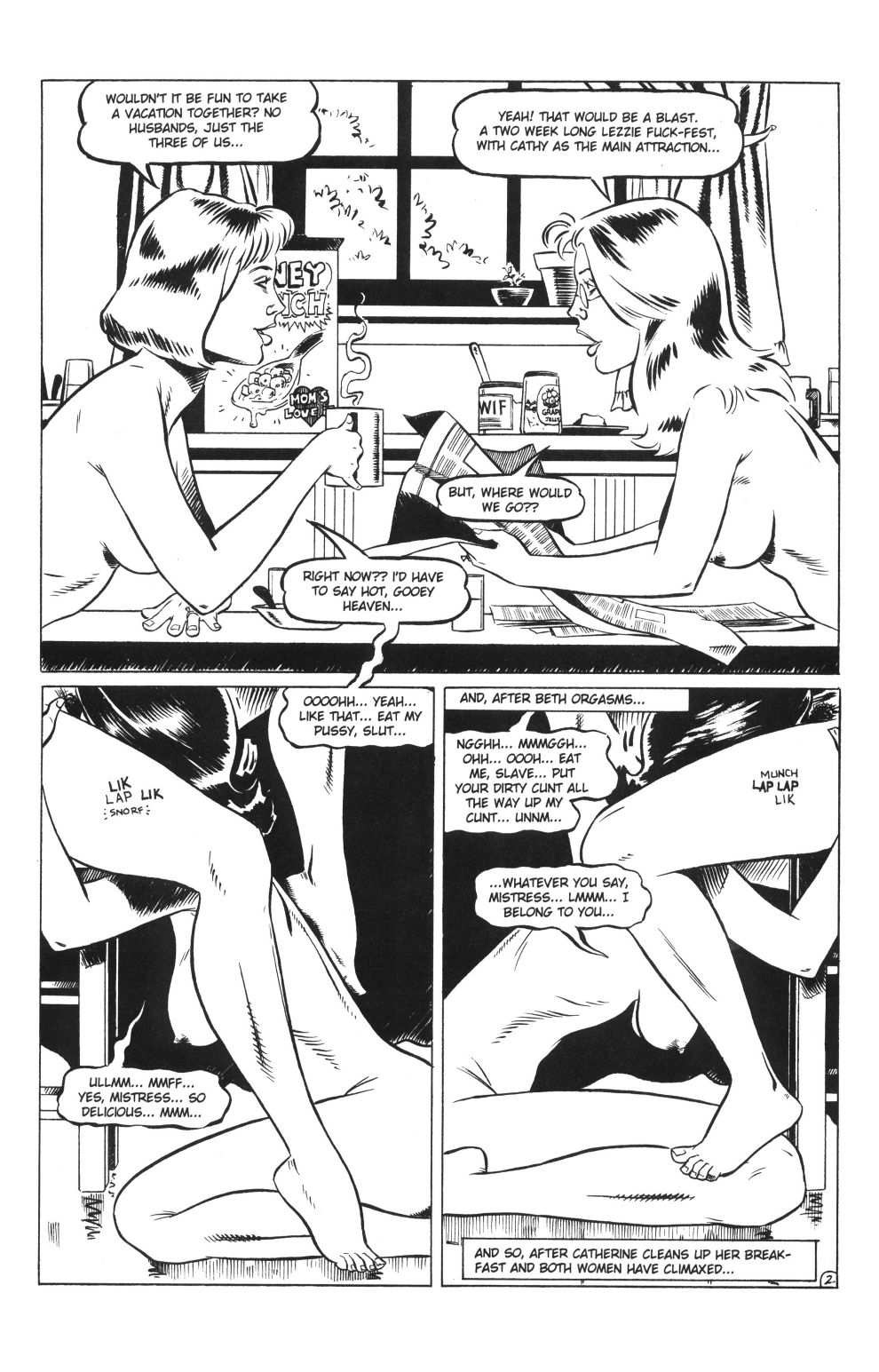 Housewives At Play [Rebecca] 3 . Housewives At Play - Honey, I'm Home! - Chapter 3 [Rebecca] – page 4