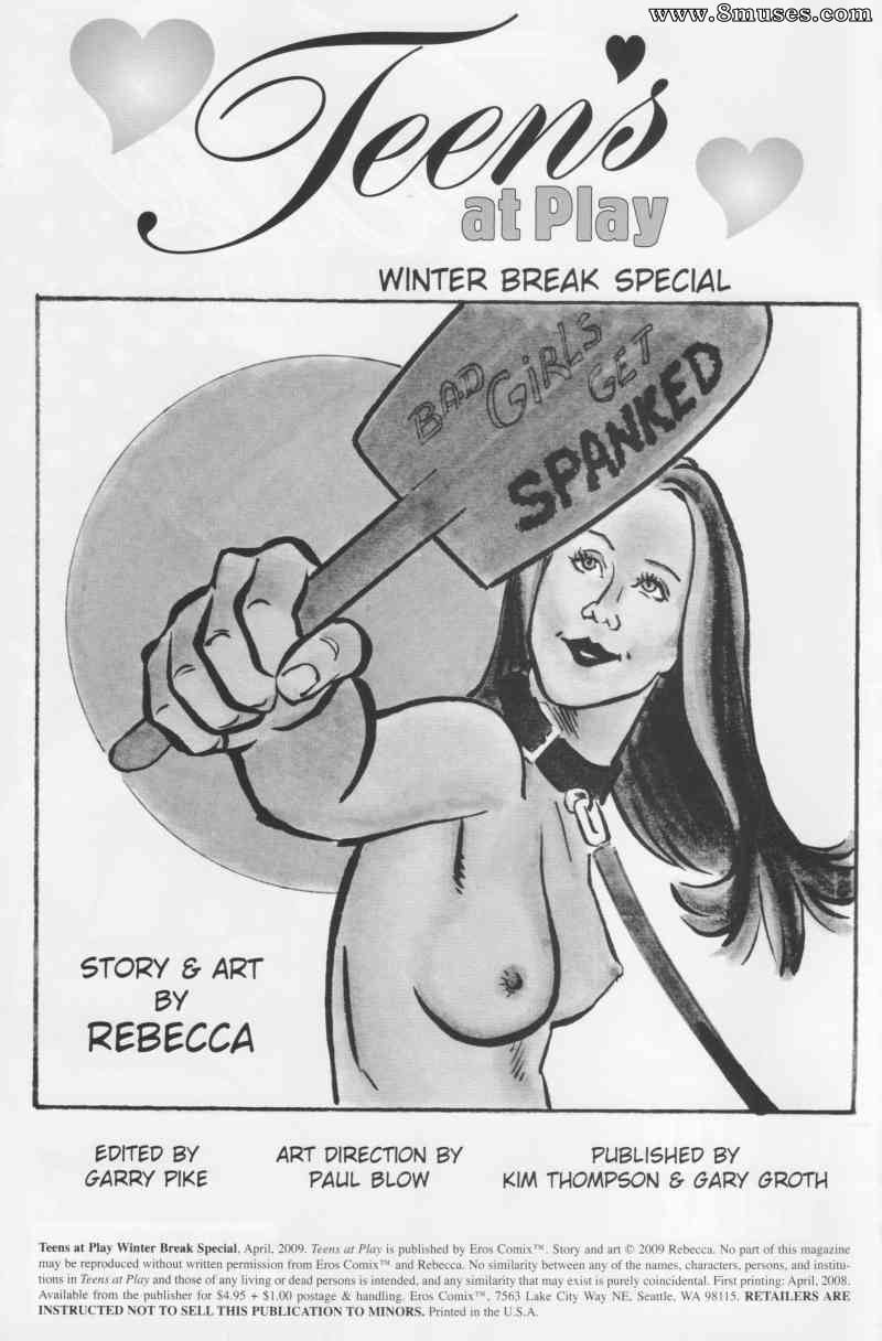 Teens At Play [Rebecca] 0.7 . Teens At Play - Winter Break Special - Chapter 0.7 [Rebecca] – page 2