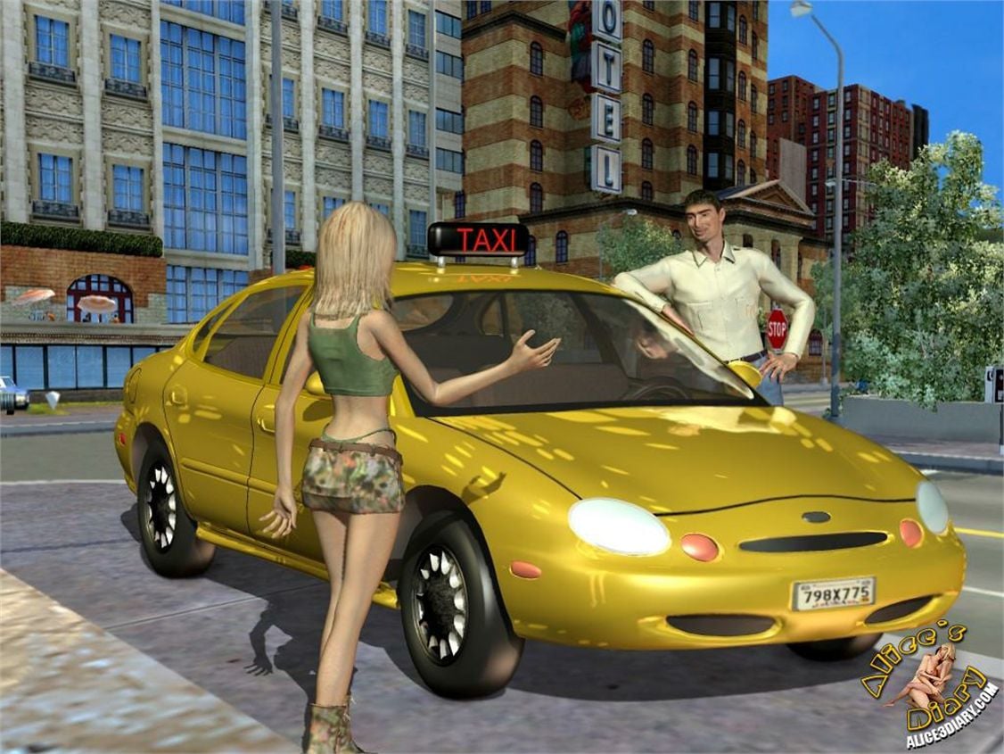 Alice’s Diary [Alice3Diary] Chapter 05 Too hot cabbie – page 1