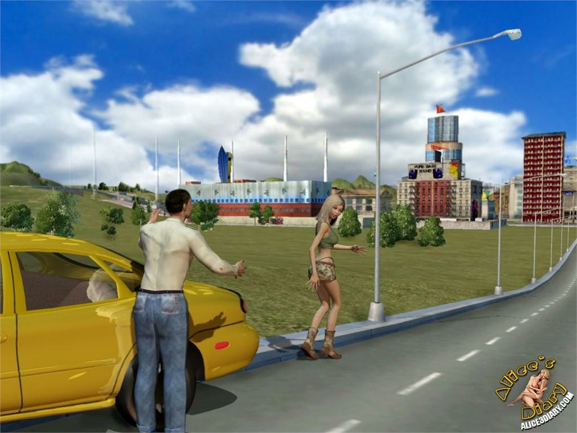 Alice’s Diary [Alice3Diary] Chapter 05 Too hot cabbie – page 6