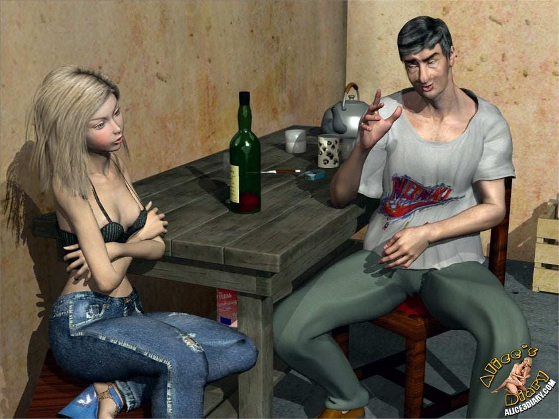 Alice’s Diary [Alice3Diary] Chapter 02 Crazy fucking with hobos – page 10