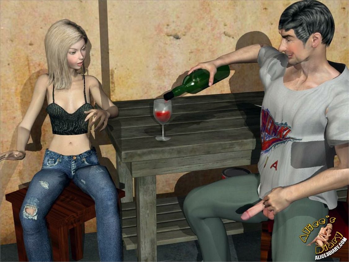 Alice’s Diary [Alice3Diary] Chapter 02 Crazy fucking with hobos – page 12