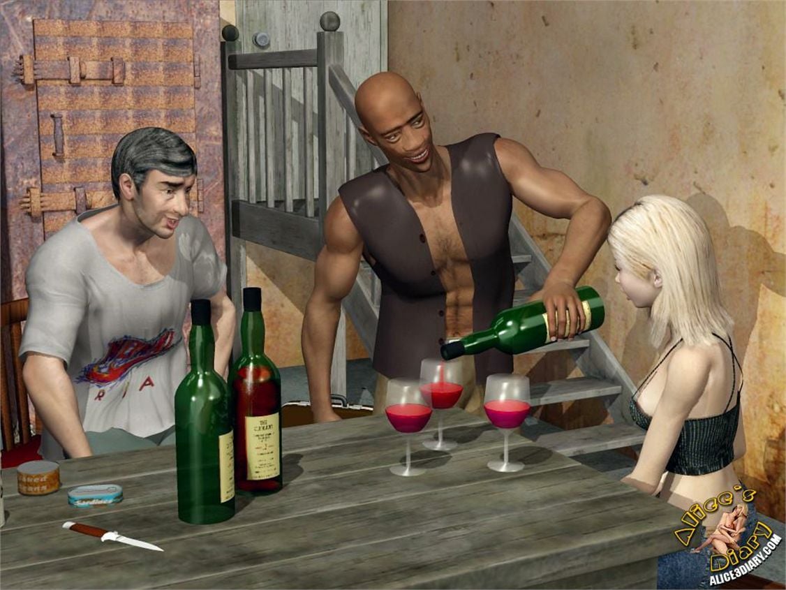 Alice’s Diary [Alice3Diary] Chapter 02 Crazy fucking with hobos – page 24