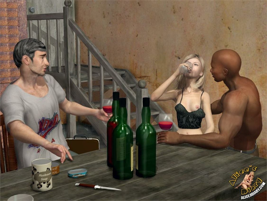 Alice’s Diary [Alice3Diary] Chapter 02 Crazy fucking with hobos – page 25