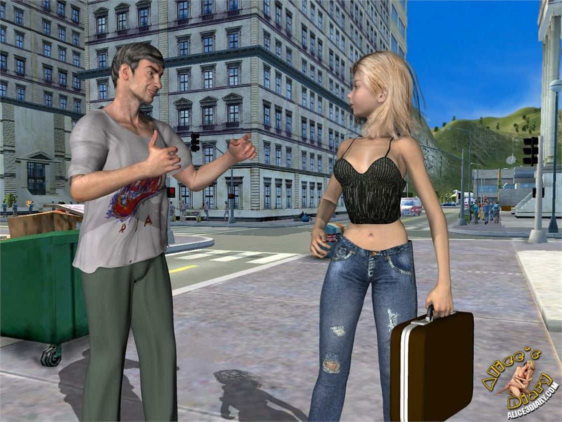 Alice’s Diary [Alice3Diary] Chapter 02 Crazy fucking with hobos – page 3