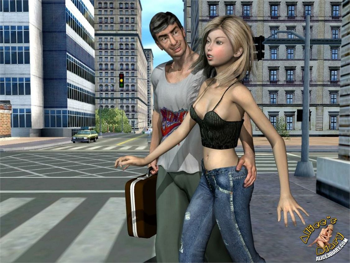 Alice’s Diary [Alice3Diary] Chapter 02 Crazy fucking with hobos – page 4
