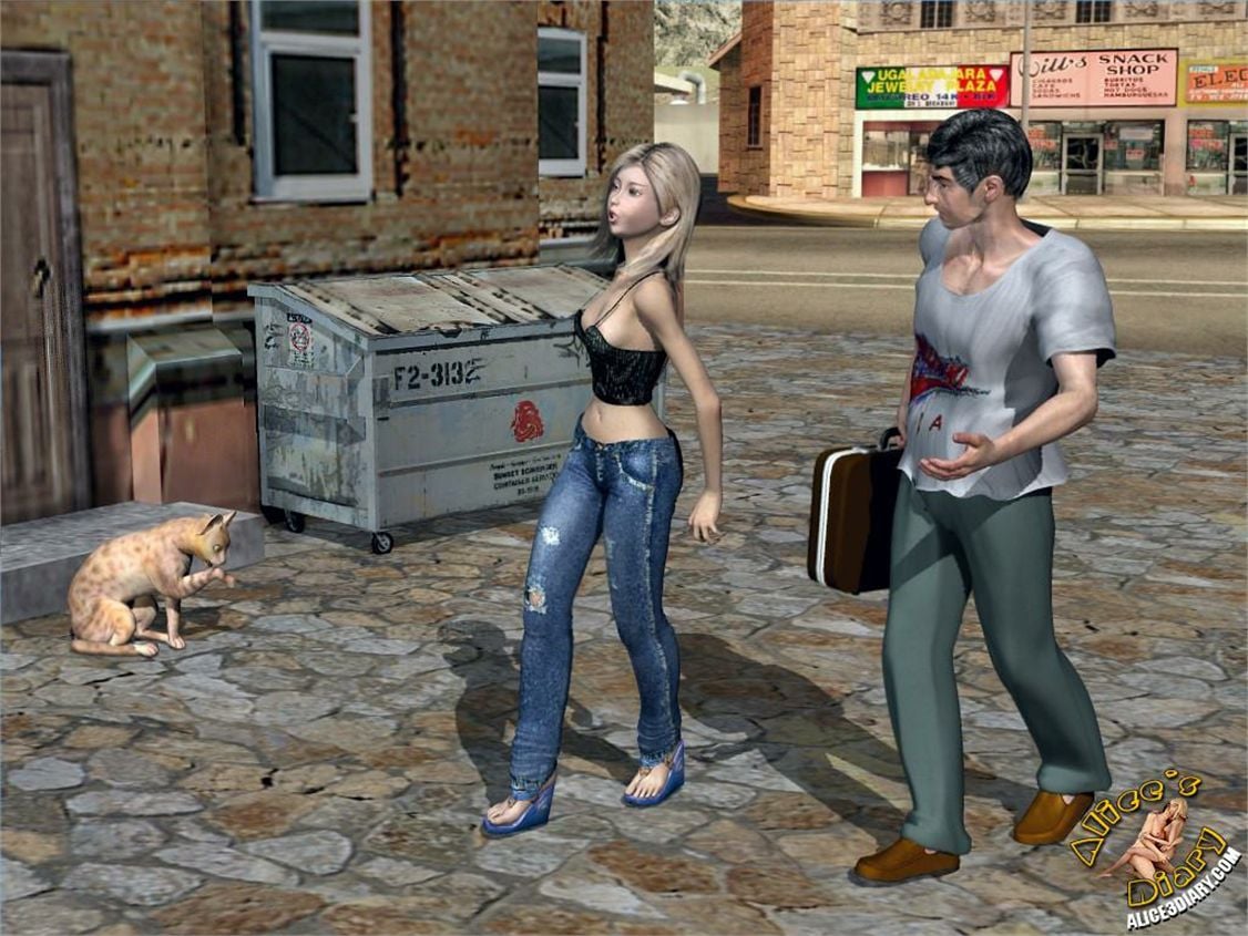 Alice’s Diary [Alice3Diary] Chapter 02 Crazy fucking with hobos – page 5