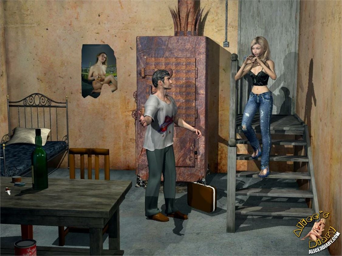Alice’s Diary [Alice3Diary] Chapter 02 Crazy fucking with hobos – page 6