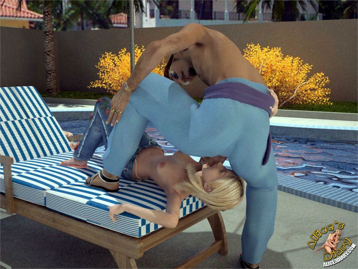 Alice’s Diary [Alice3Diary] Chapter 07 Fuck summit by the pool – page 13