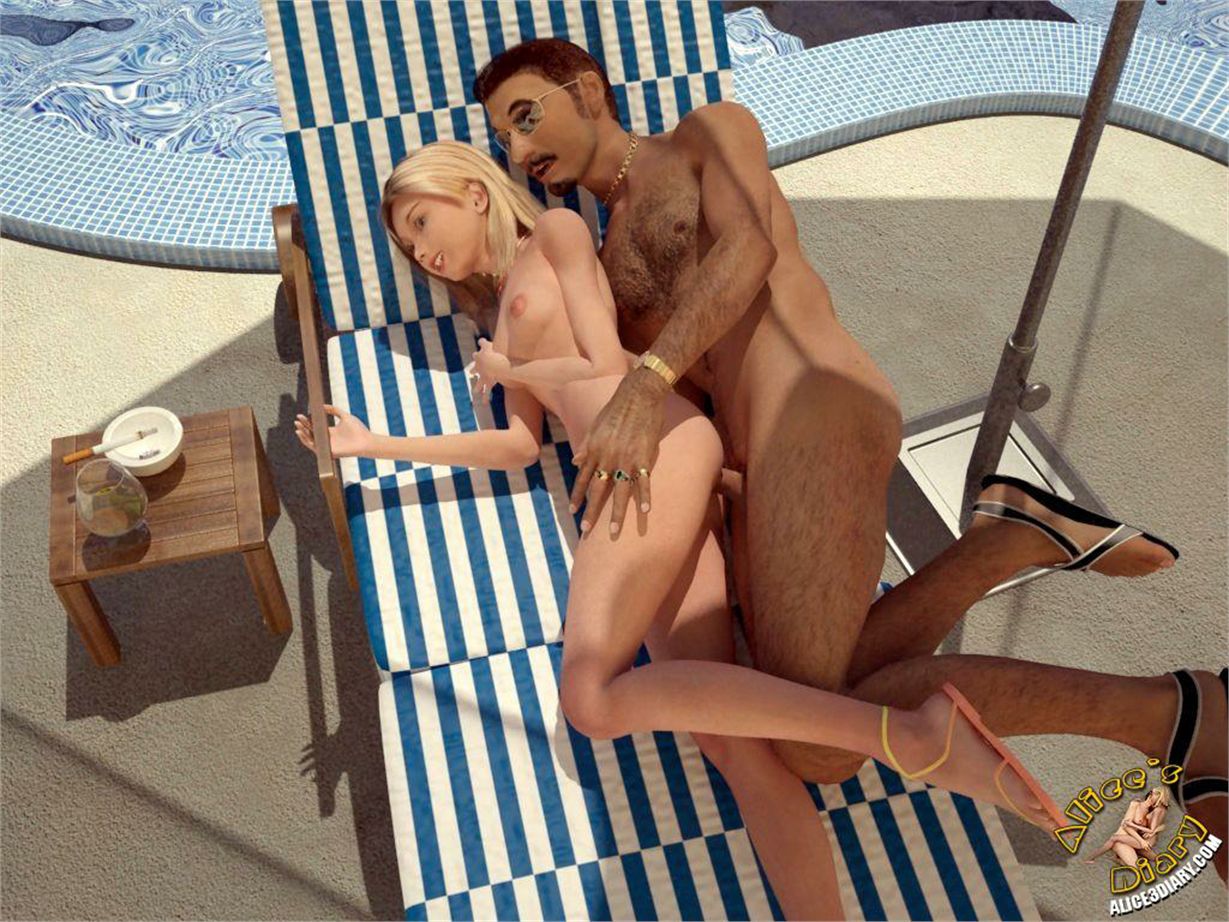 Alice’s Diary [Alice3Diary] Chapter 07 Fuck summit by the pool – page 28