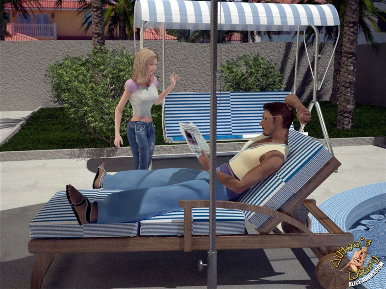 Alice’s Diary [Alice3Diary] Chapter 07 Fuck summit by the pool – page 5