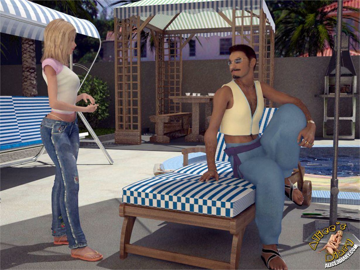 Alice’s Diary [Alice3Diary] Chapter 07 Fuck summit by the pool – page 6