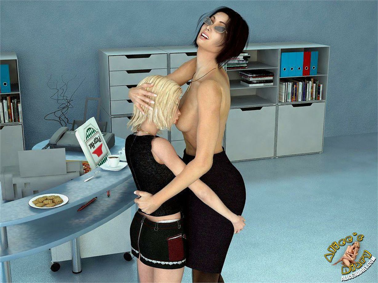Alice’s Diary [Alice3Diary] Chapter 11 How Alice played with Lady Boss in lesbian game – page 12
