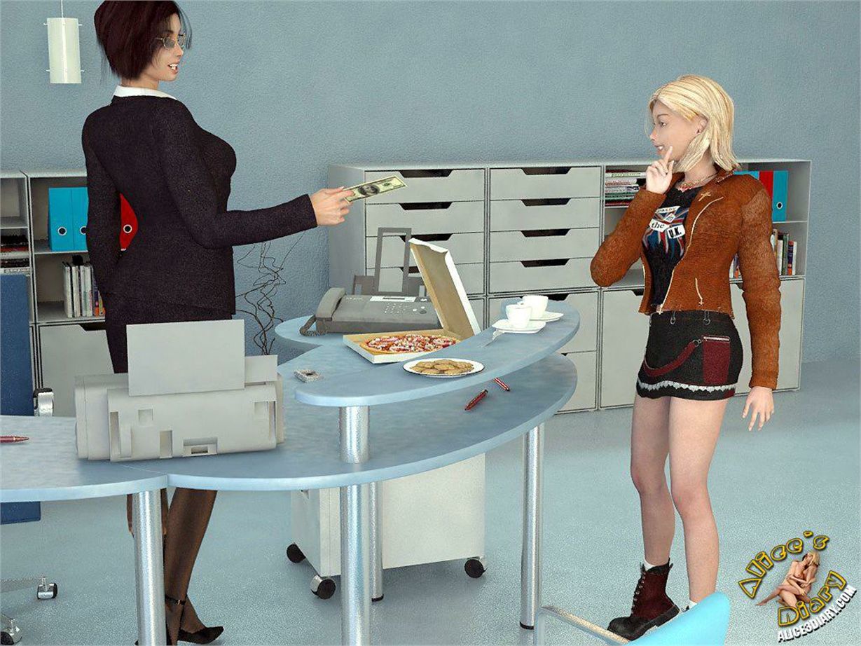 Alice’s Diary [Alice3Diary] Chapter 11 How Alice played with Lady Boss in lesbian game – page 6