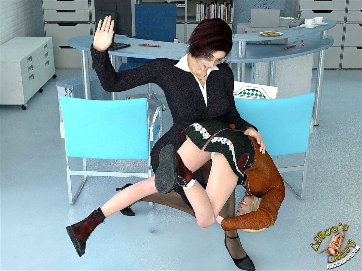 Alice’s Diary [Alice3Diary] Chapter 11 How Alice played with Lady Boss in lesbian game – page 8