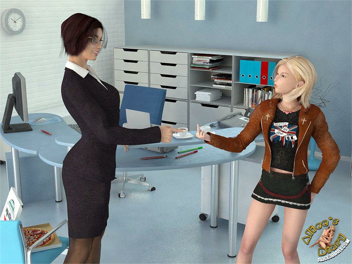 Alice’s Diary [Alice3Diary] Chapter 11 How Alice played with Lady Boss in lesbian game – page 9
