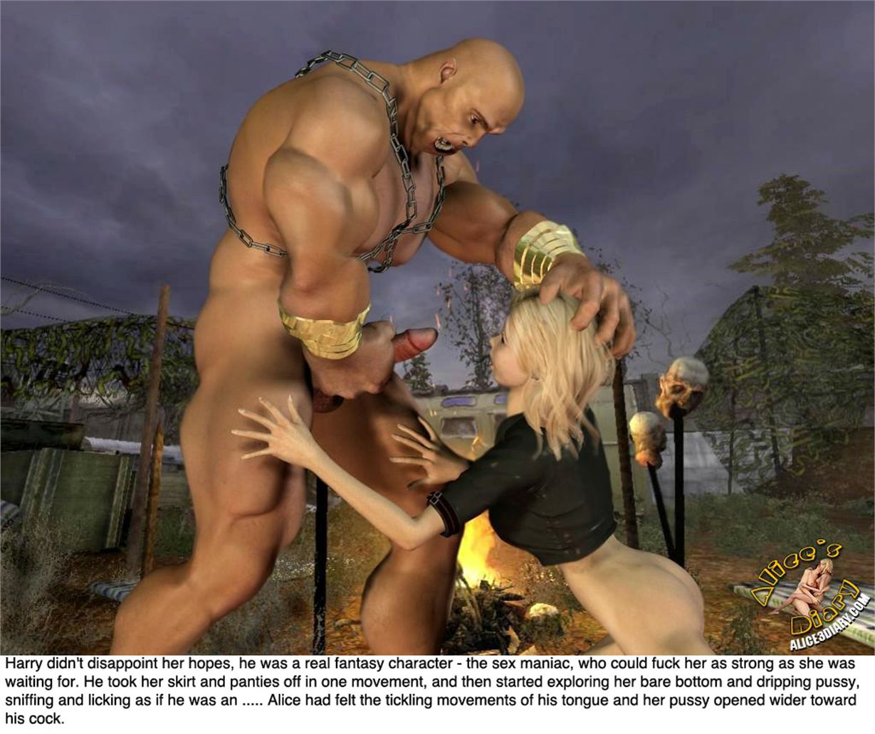 Alice’s Diary [Alice3Diary] Chapter 29 Terrific sextrip in ZoneX  or How important to be careful – page 80