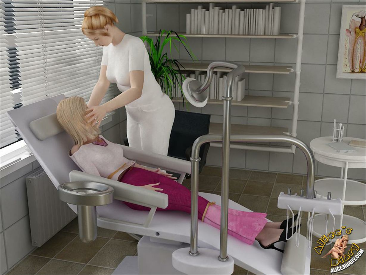 Alice’s Diary [Alice3Diary] Chapter 14 Hot lesbian seduction in dentists office – page 10