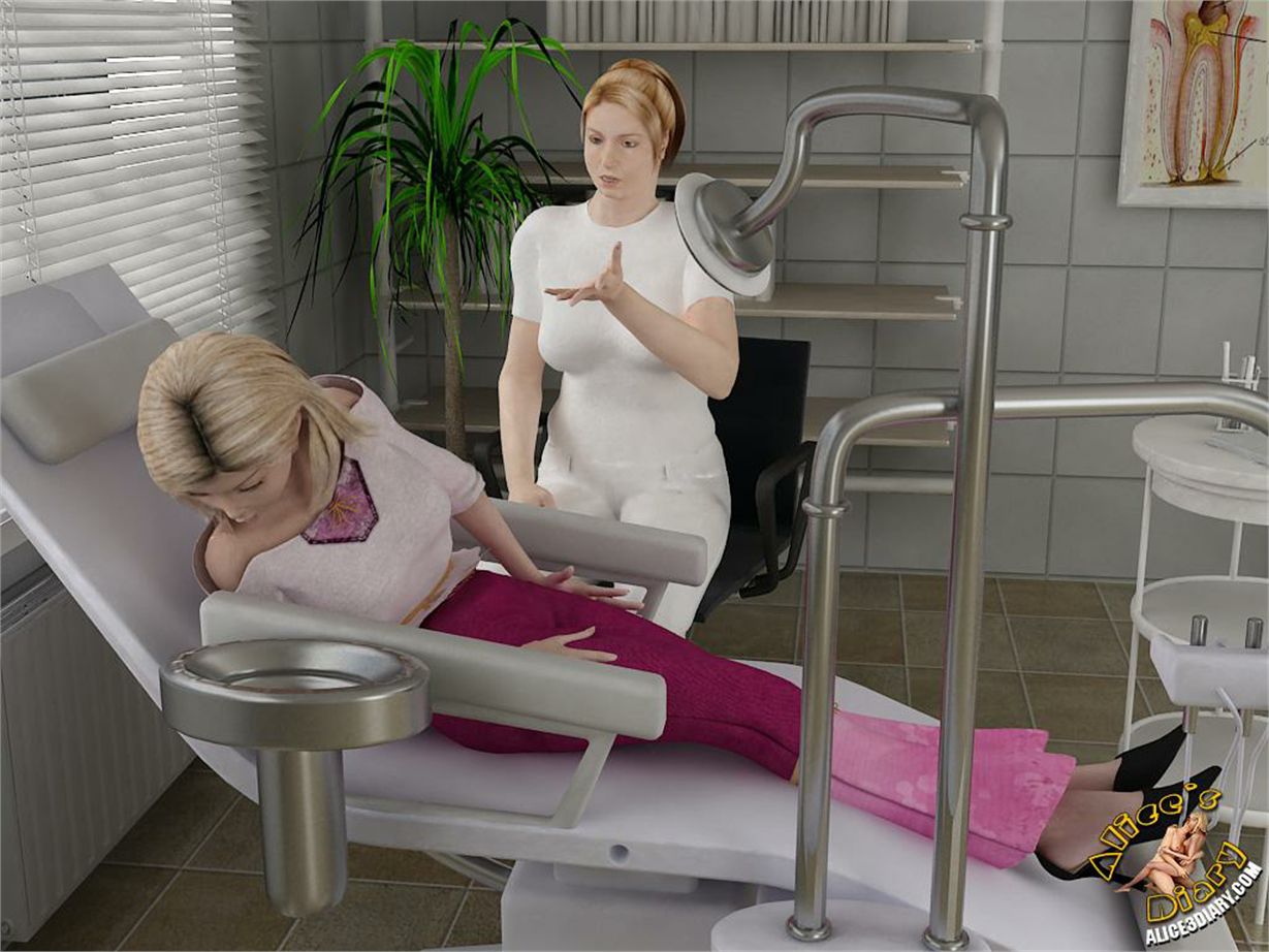 Alice’s Diary [Alice3Diary] Chapter 14 Hot lesbian seduction in dentists office – page 11