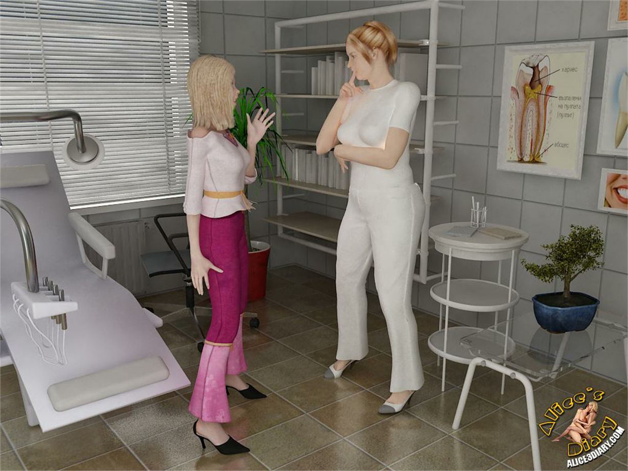 Alice’s Diary [Alice3Diary] Chapter 14 Hot lesbian seduction in dentists office – page 12
