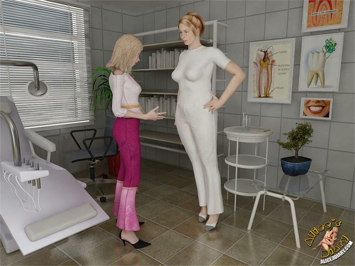 Alice’s Diary [Alice3Diary] Chapter 14 Hot lesbian seduction in dentists office – page 14