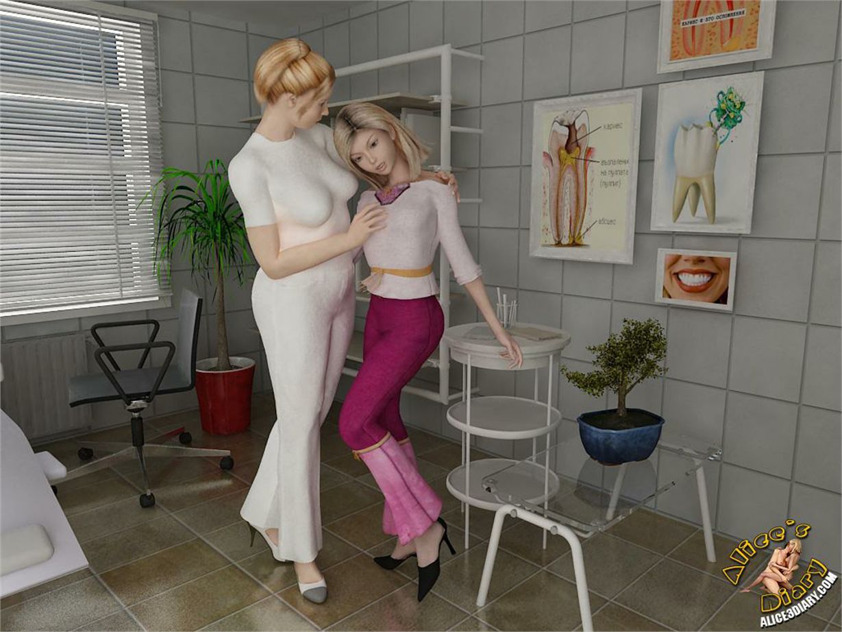 Alice’s Diary [Alice3Diary] Chapter 14 Hot lesbian seduction in dentists office – page 16