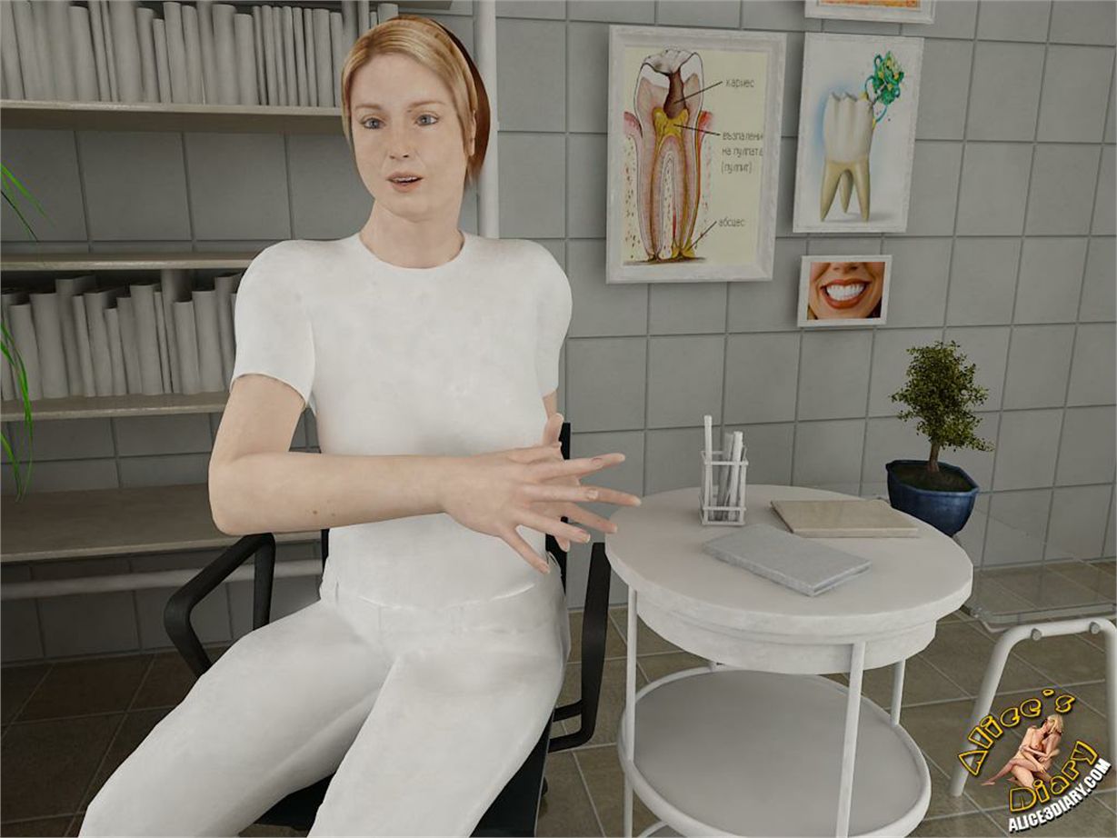 Alice’s Diary [Alice3Diary] Chapter 14 Hot lesbian seduction in dentists office – page 6