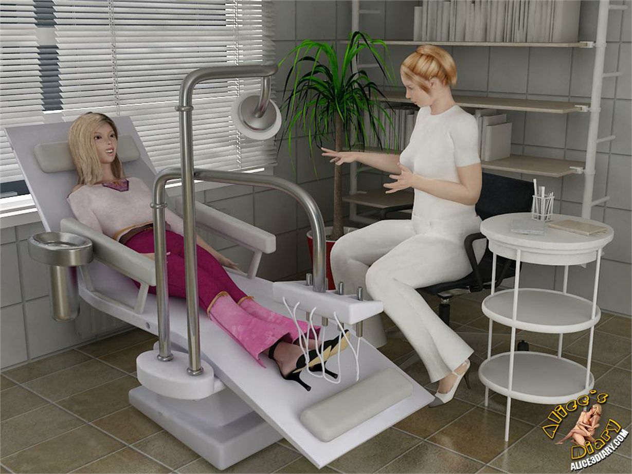 Alice’s Diary [Alice3Diary] Chapter 14 Hot lesbian seduction in dentists office – page 7