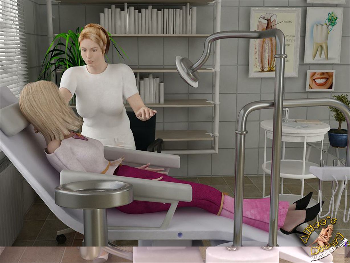 Alice’s Diary [Alice3Diary] Chapter 14 Hot lesbian seduction in dentists office – page 8