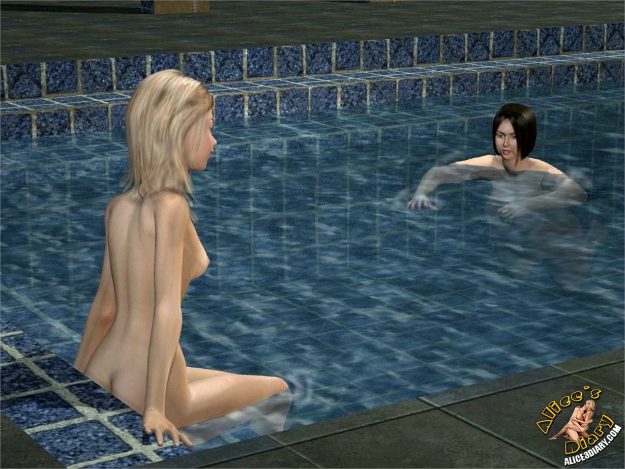 Alice’s Diary [Alice3Diary] Chapter 10 Bathhouse The best place for lesbian orgy – page 9
