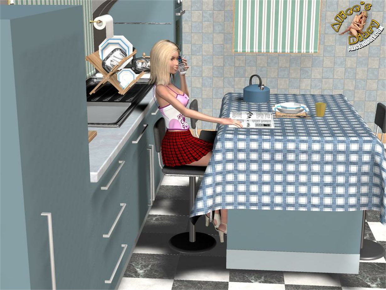 Alice’s Diary [Alice3Diary] Chapter 13 Nothing but pizza sex – page 13