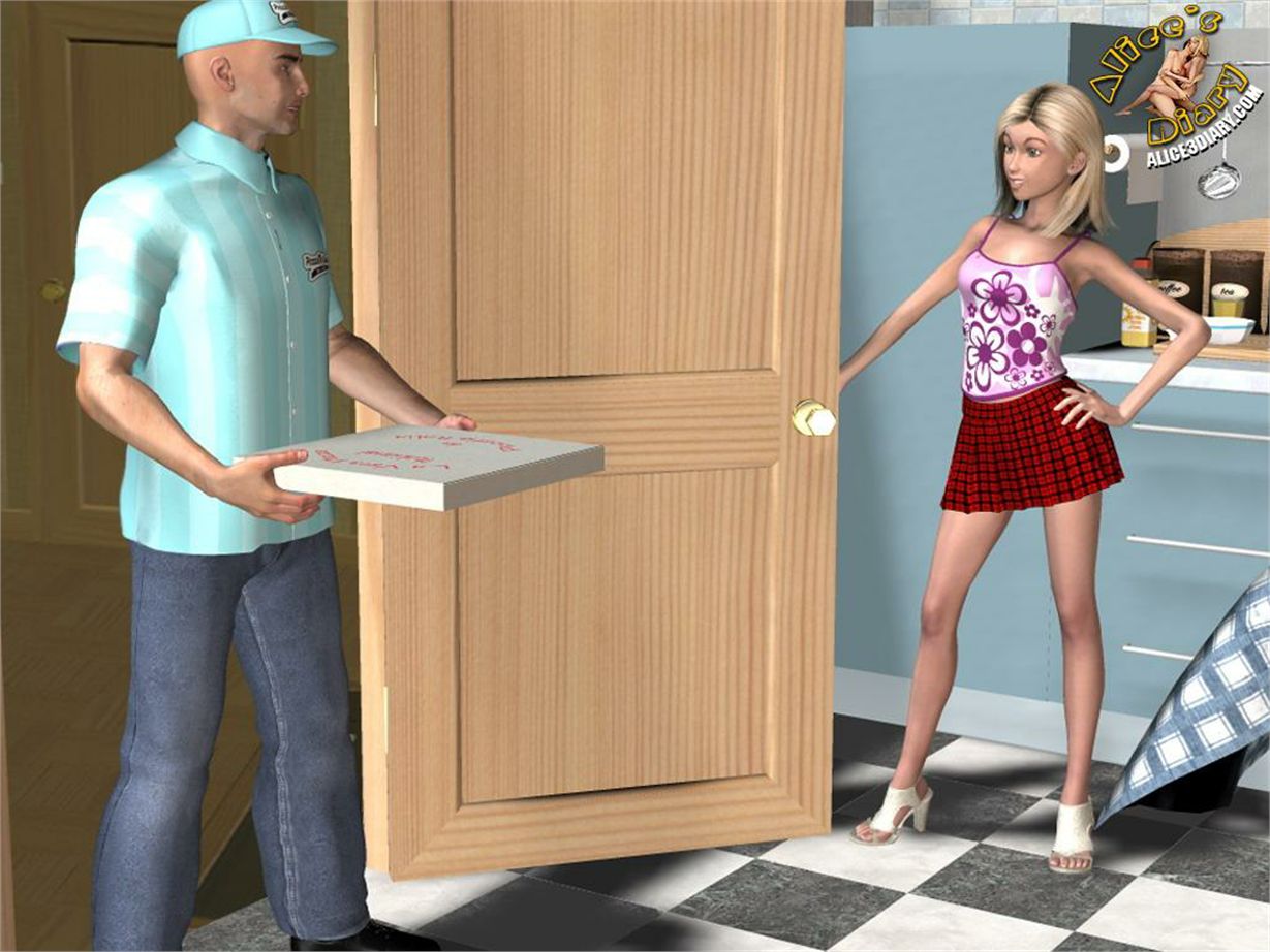 Alice’s Diary [Alice3Diary] Chapter 13 Nothing but pizza sex – page 15