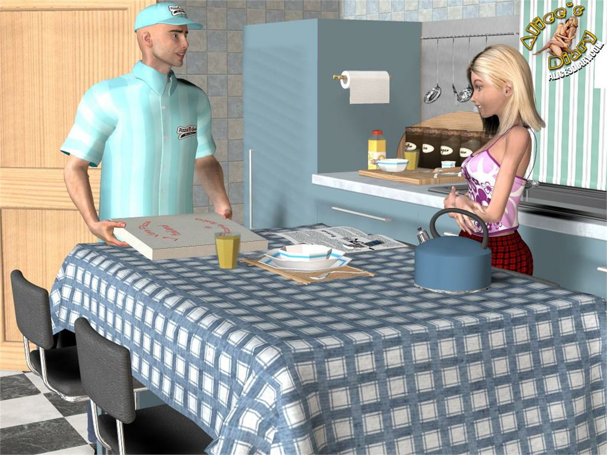 Alice’s Diary [Alice3Diary] Chapter 13 Nothing but pizza sex – page 16