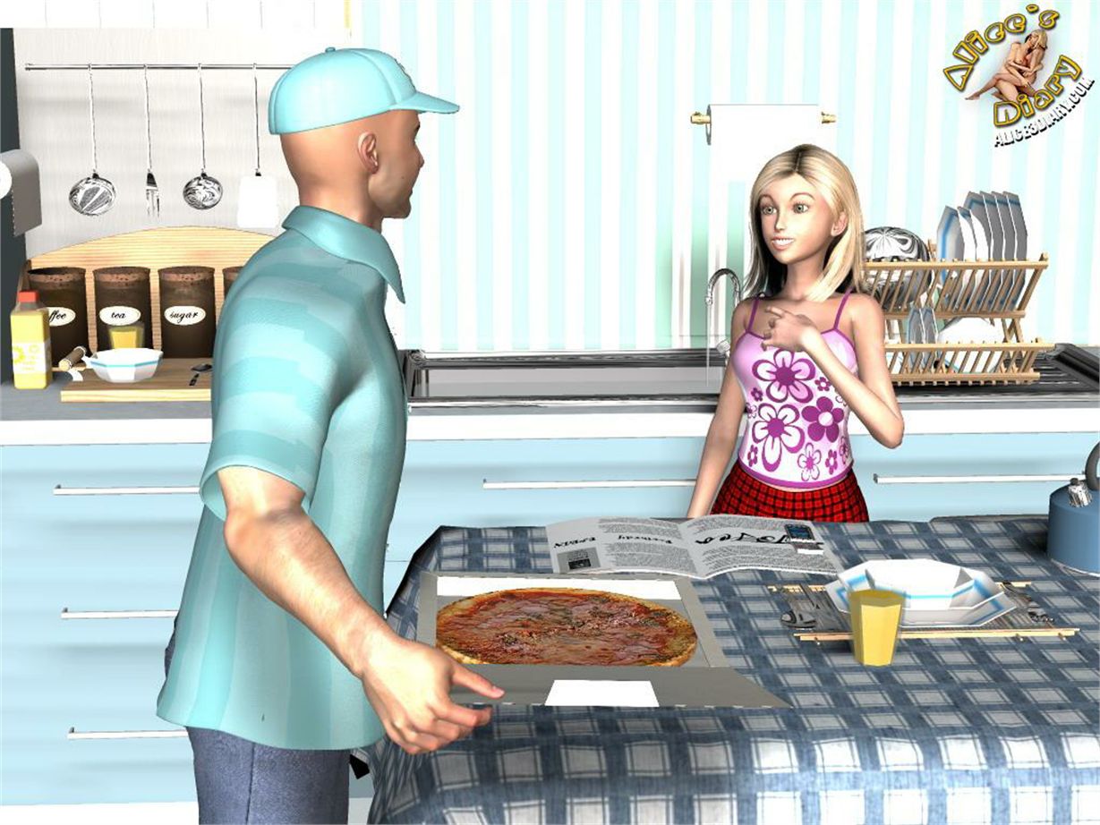Alice’s Diary [Alice3Diary] Chapter 13 Nothing but pizza sex – page 17